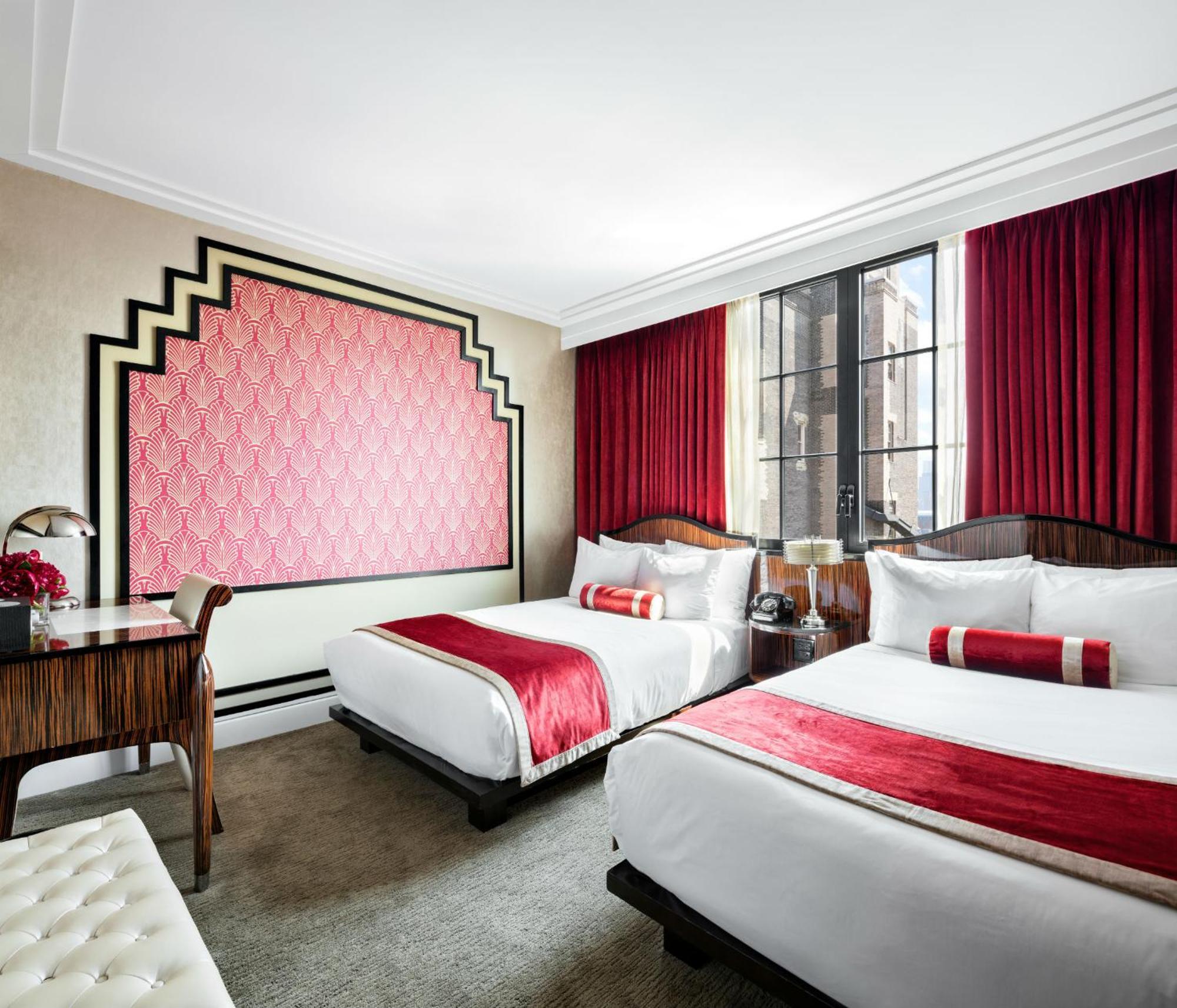 Doppelzimmer mit 2 Doppelbetten - The Bedford